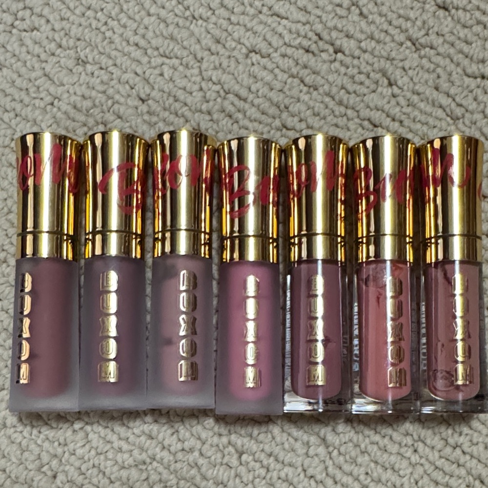 NEW Buxom Lip Gloss, set of 7